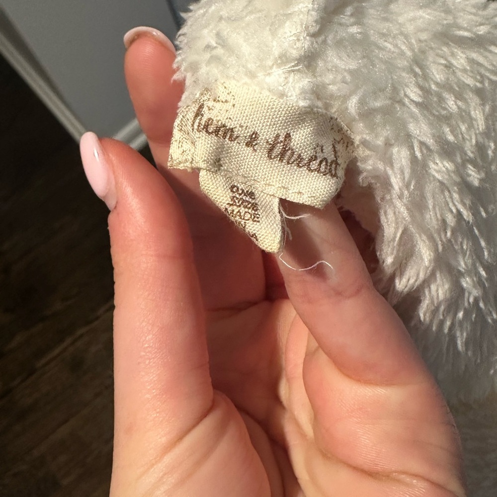 Cozy Cream bear coat Hooded Sweater - Picture 5 of 8